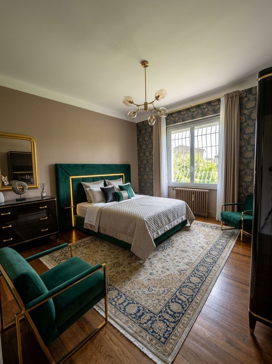 Les jardins de la bastide Chambre meublée par un résident senior avec accès PMR