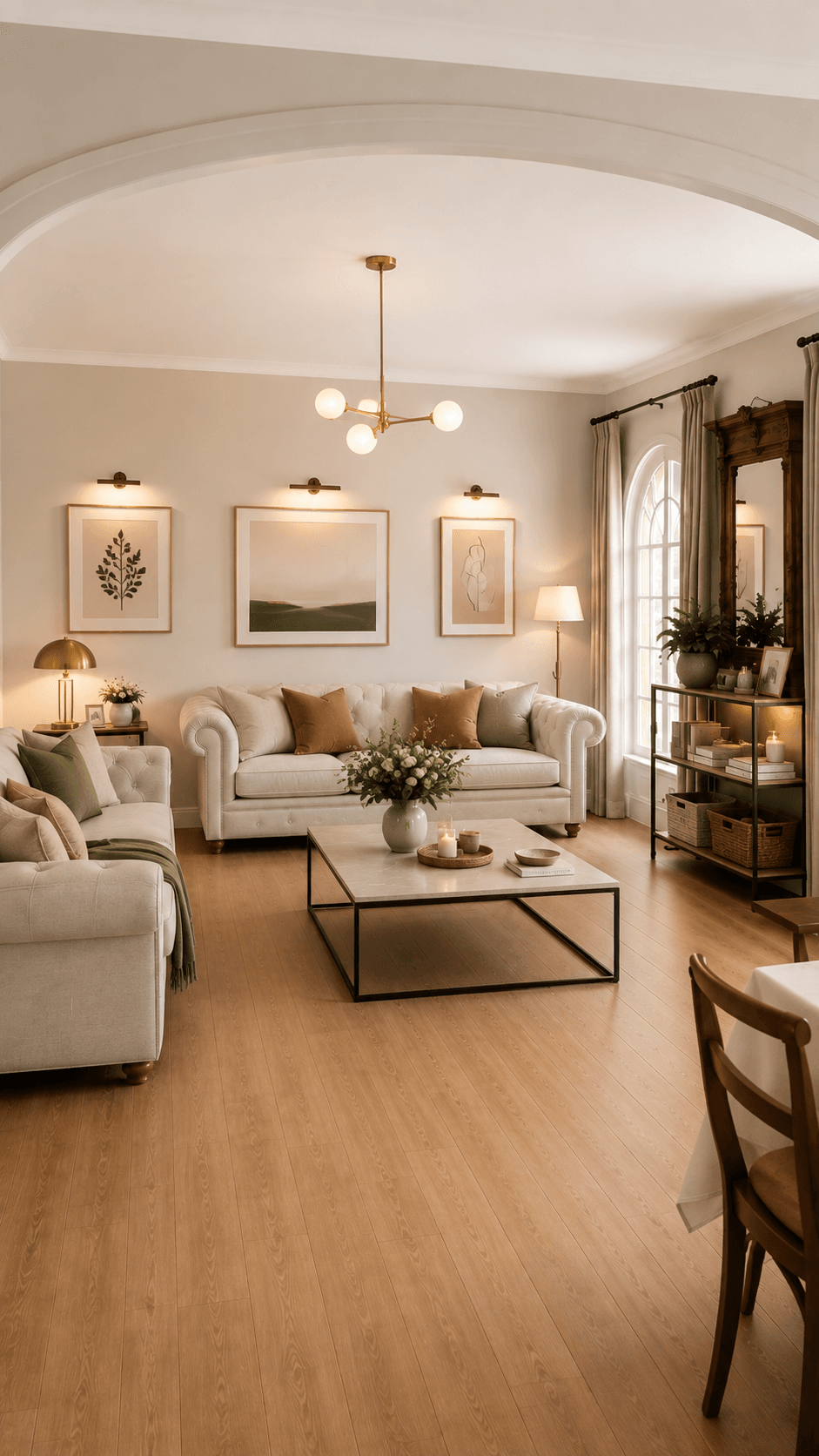 Salon lecture et télévision attenant à la salle à manger de la Villa Hortensia à Lourdes